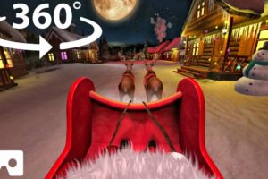 360° Christmas Santa Sleigh Ride Virtual Reality