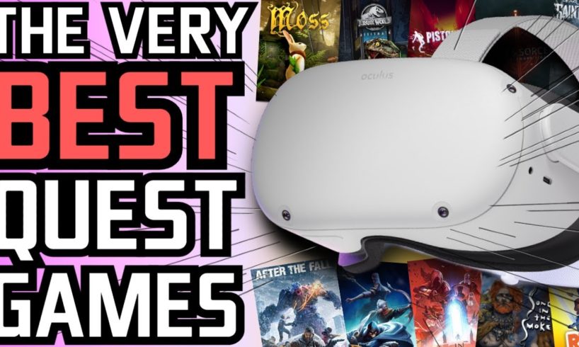 The BEST Oculus Quest 2 Games 2021 // The very best VR games for the Quest 2
