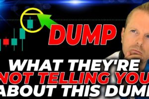 What They're NOT TELLING YOU About This Bitcoin DUMP! (be ready!)