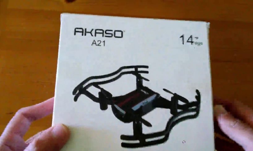 AKASO A21 Mini Quadcopter Drone Camera Live Video Review, Great Beginnger Quadcopter