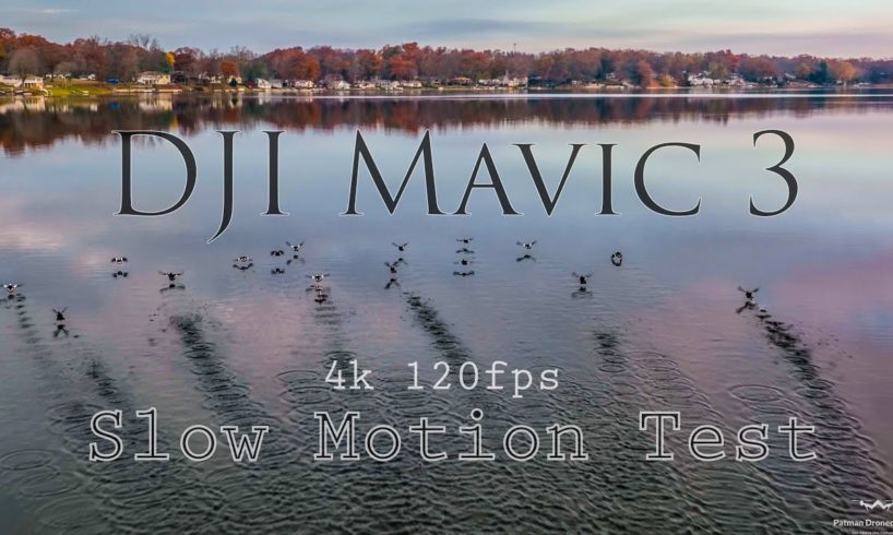 Mavic 3 Drone Camera Test - Slow Motion and Zoom Test Footage - Morning Flight
