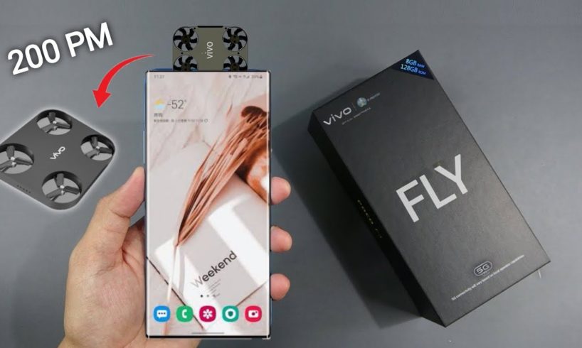 Vivo Flying Camera phone Unboxing & Review ! 200MP | Worlds FIRST Flying Drone Camera Phone