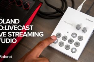 Roland GO:LIVECAST Live Streaming Studio for Smartphones