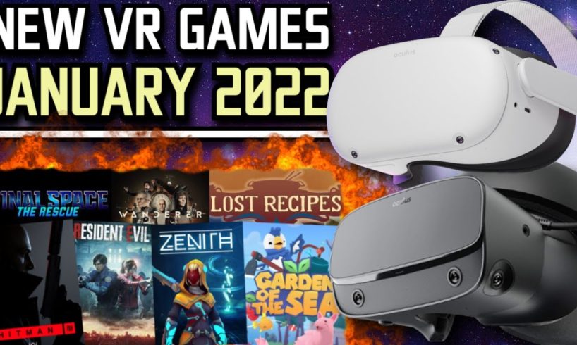 NEW VR GAMES in January 2022 & beyond! // VR games COMING SOON - Oculus Quest, PC VR & PSVR