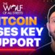 BITCOIN LOSES KEY SUPPORT | WHAT COMES NEXT?