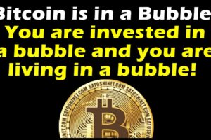 Bitcoin is in a bubble! You're living in a bubble! Wake the F up!