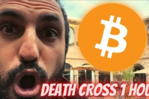 URGENT BITCOIN DEATH CROSS IN 1 hour and 30 mins!!!!!! Winner chosen!!!