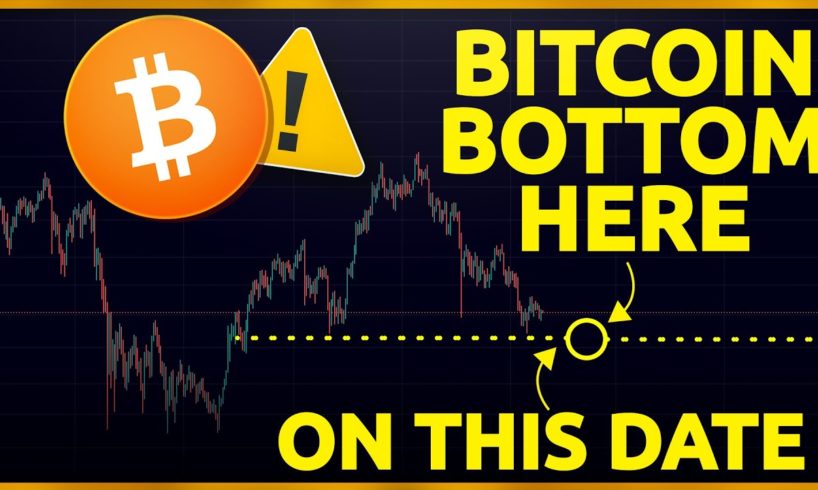 BITCOIN WILL BOTTOM AT THIS EXACT DATE AT THIS PRICE LEVEL!!!!!!!