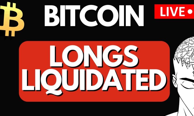 BITCOIN LONGS Get Liquidated! (What's Next For The Crypto)