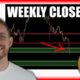 BITCOIN WEEKLY CLOSE! WHERE DO WE GO FROM HERE?