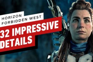 Horizon Forbidden West: 32 Impressive Details