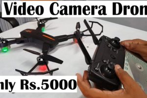 Amitasha Remote Controlled Drone Camera | HD Camera Drone Unboxing & Testing & APP control