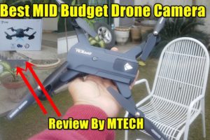 Drone Camera Shark F196 Review By M-TECH Urdu/Hindi MiD Budget Drone
