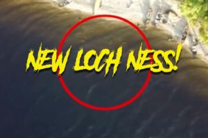 LOCH NESS MONSTER CAUGHT ON DRONE CAMERA? Real or Fake?