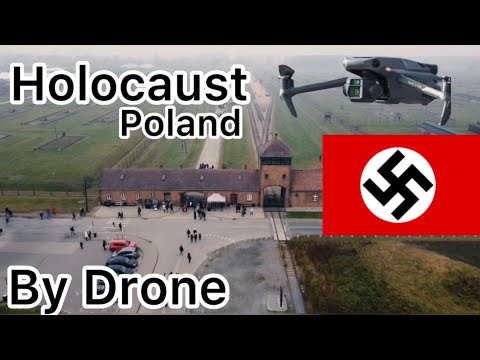 🇵🇱Part 2 Auschwitz :Drone camera of Nazi concentration camp.not Editing