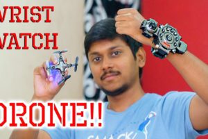 Wrist Watch Camera DRONE!! Awesome Foldable Nano FPV Drone Review