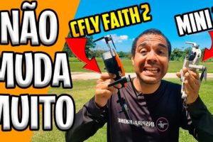 cfly faith 2 vs dji mini 2 - comparação drone camera 4k