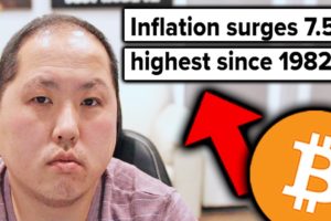 BITCOIN HOLDERS...INFLATION SURGES TO 7.5%