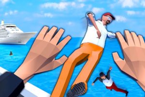 Throwing RAGDOLLS Off a Cruise Ship - Frenzy VR Gameplay (Sandbox)