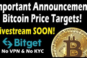 Bitcoin price targets! Important Announcement!