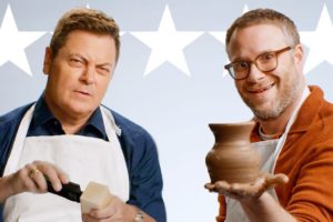 Seth Rogen & Nick Offerman Test Crafting Gadgets | WIRED