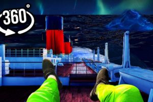 360 VR |  You are a Titanic passenger! | Titanic SINKING in Virtual Reality | 4K