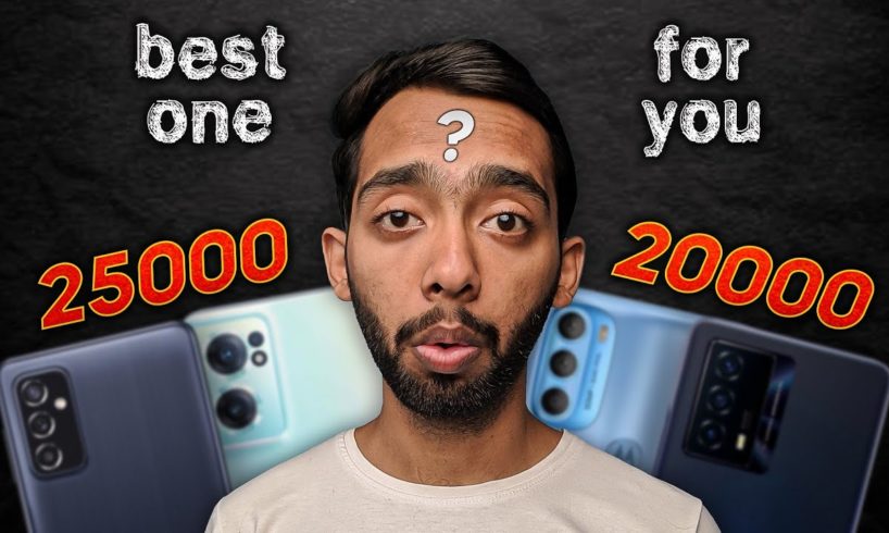 The best smartphones under 20000 and 25000