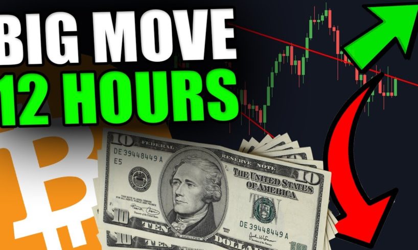 BITCOIN WILL MAKE THIS BIG MOVE IN 12 HOURS!