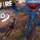 VR 360° GIANT Huggy Wuggy in Free Fire / 4K Gameplay 2022