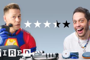 John Cena & Pete Davidson Test Workout Gadgets | WIRED