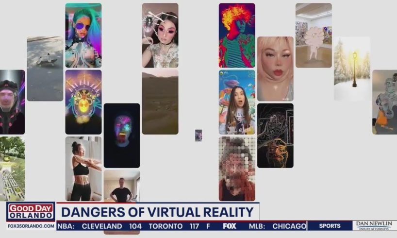 Dangers of virtual reality