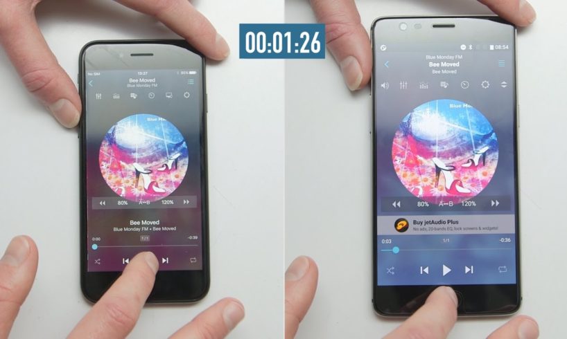 OnePlus 3T vs iPhone 7: Speed Test