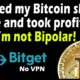 I Closed my Bitcoin short trade and took profit! No, I'm not Bipolar!