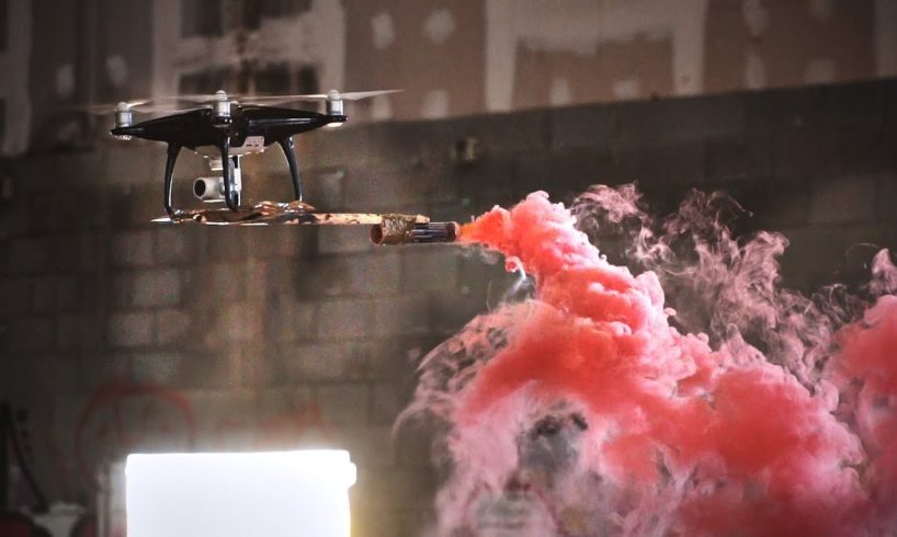 CRAZY SMOKE TORCHES AND DRONES !