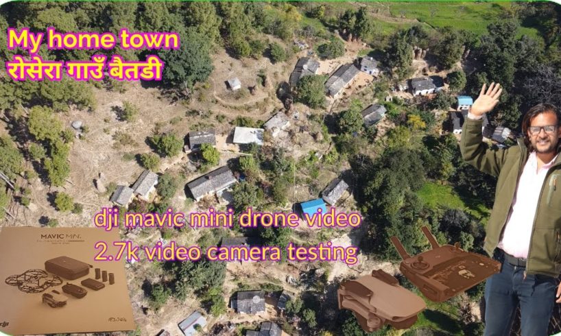 DJI mavic mini drone camera testing in nepal