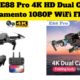 Drone E88 Pro 4K HD Dual Camera Posicionamento 1080P WiFi FPV Nova 2021 | #shorts