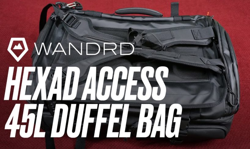 WANDRD Hexad Access Duffel Bag - BEST BAG FOR ORGANIZING! Drone, Camera and Stuff