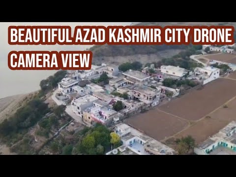 beautiful Azad Kashmir City drone camera view/Azan Digitech vlog
