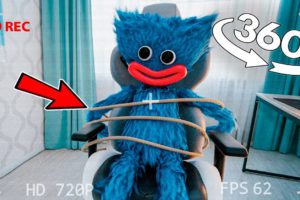 VR 360° Huggy Wuggy Caught and Tied Up! What did he do?