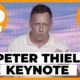 Paypal Co-Founder Peter Thiel - Bitcoin Keynote - Bitcoin 2022 Conference