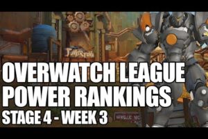 Overwatch League power rankings Stage 4, Week 3 | ESPN Esports