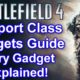 Battlefield 4 - Support Class Gadgets Guide All Gadgets Explained! (BF4 MP-APS, XM25, Mortar & More)
