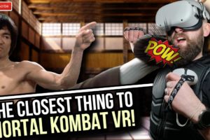 New VR FIGHTING GAME is like a whacky Mortal Kombat VR! // New Quest 2 game coming soon