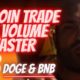BITCOIN TRADE NO VOLUME EASTER, DOGE & BNB
