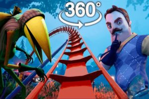 360° VR Hello Neighbor 2 - Roller Coaster