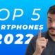 TOP 5 SMARTPHONES TOP DE LINHA DE 2022