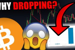 WHY IS BITCOIN DROPPING NOW? **Number 1 Reason Revealed...**