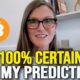 Bitcoin Price Will 100% Be One Million Dollars By This Date - Cathie Wood