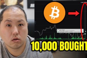 ANOTHER 10,000 BITCOIN BOUGHT...