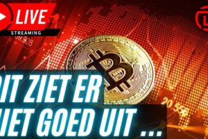Bitcoin.... Dit Ziet Er Niet Goed Uit ! | Live Koers Update Bitcoin & Aandelen!